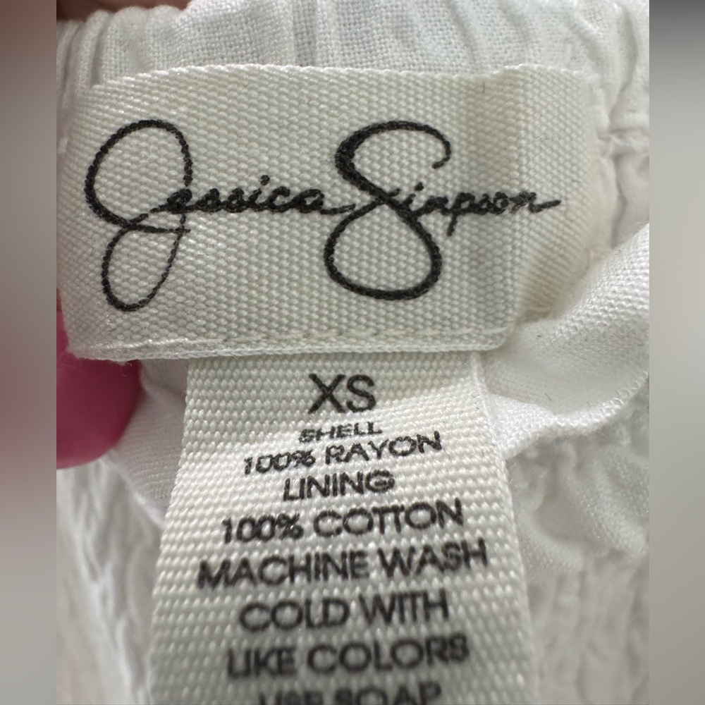 Jessica Simpson White Eyelet Dress - Picture 13 of 14